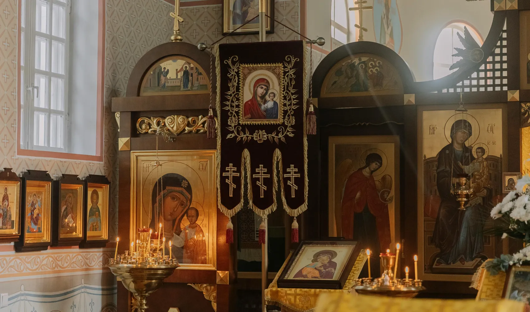 Le rôle des broderies dans la liturgie orthodoxe